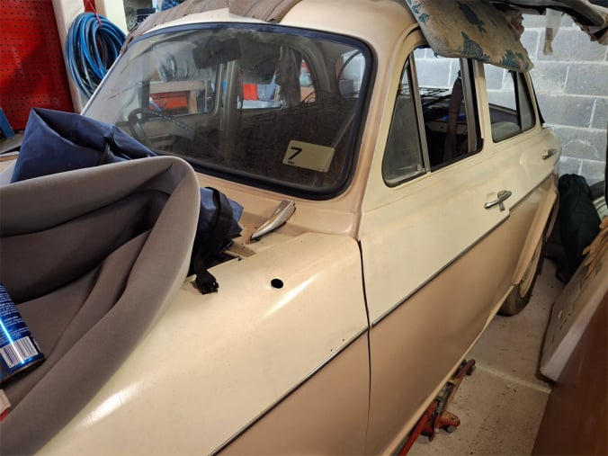 Austin Lancer unfinished restoration for sale